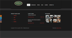 Desktop Screenshot of caswellscoffee.com